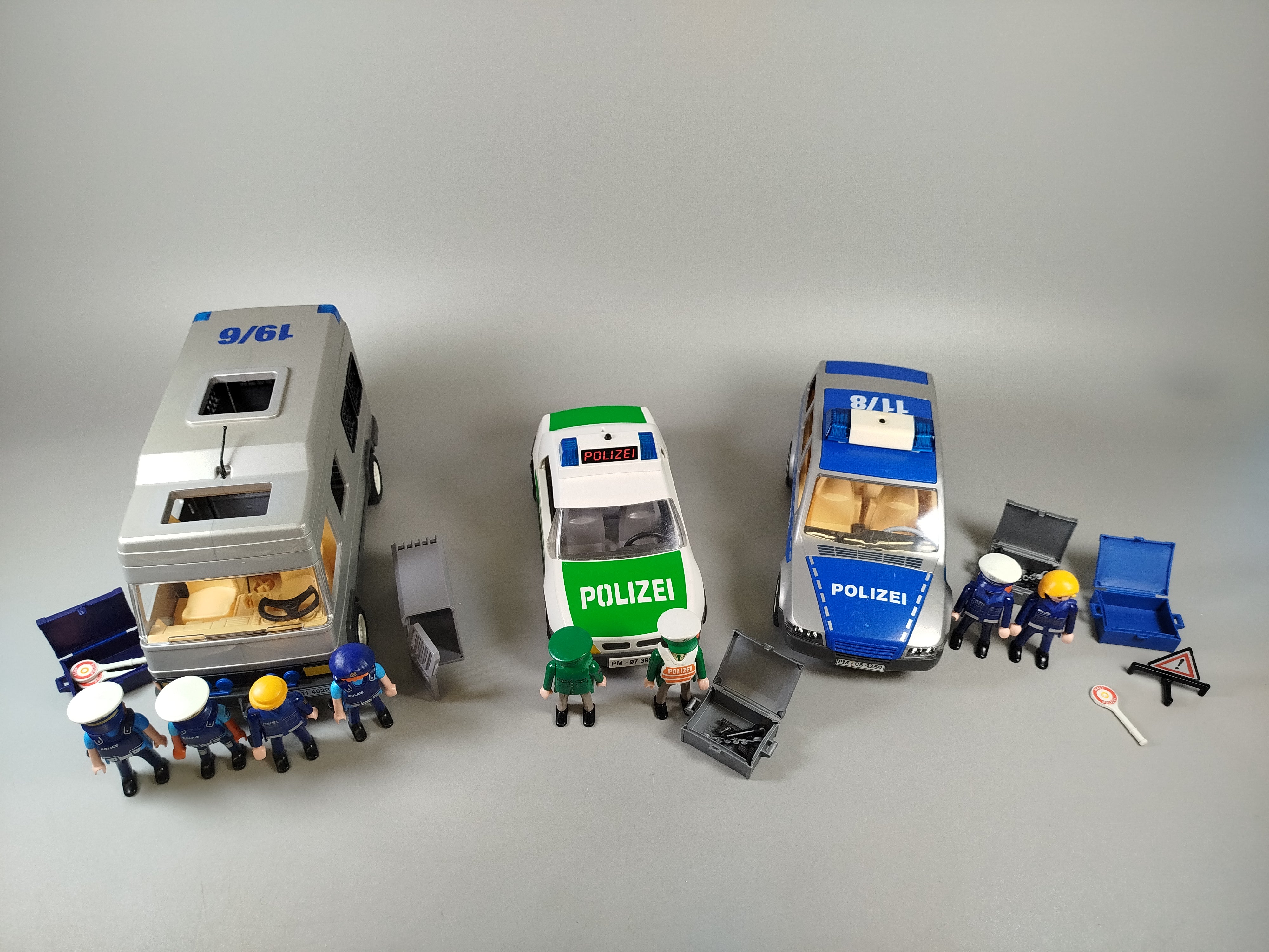 Playmobil Polizei Spielset - Fahrzeuge & Figuren, gut erhalten